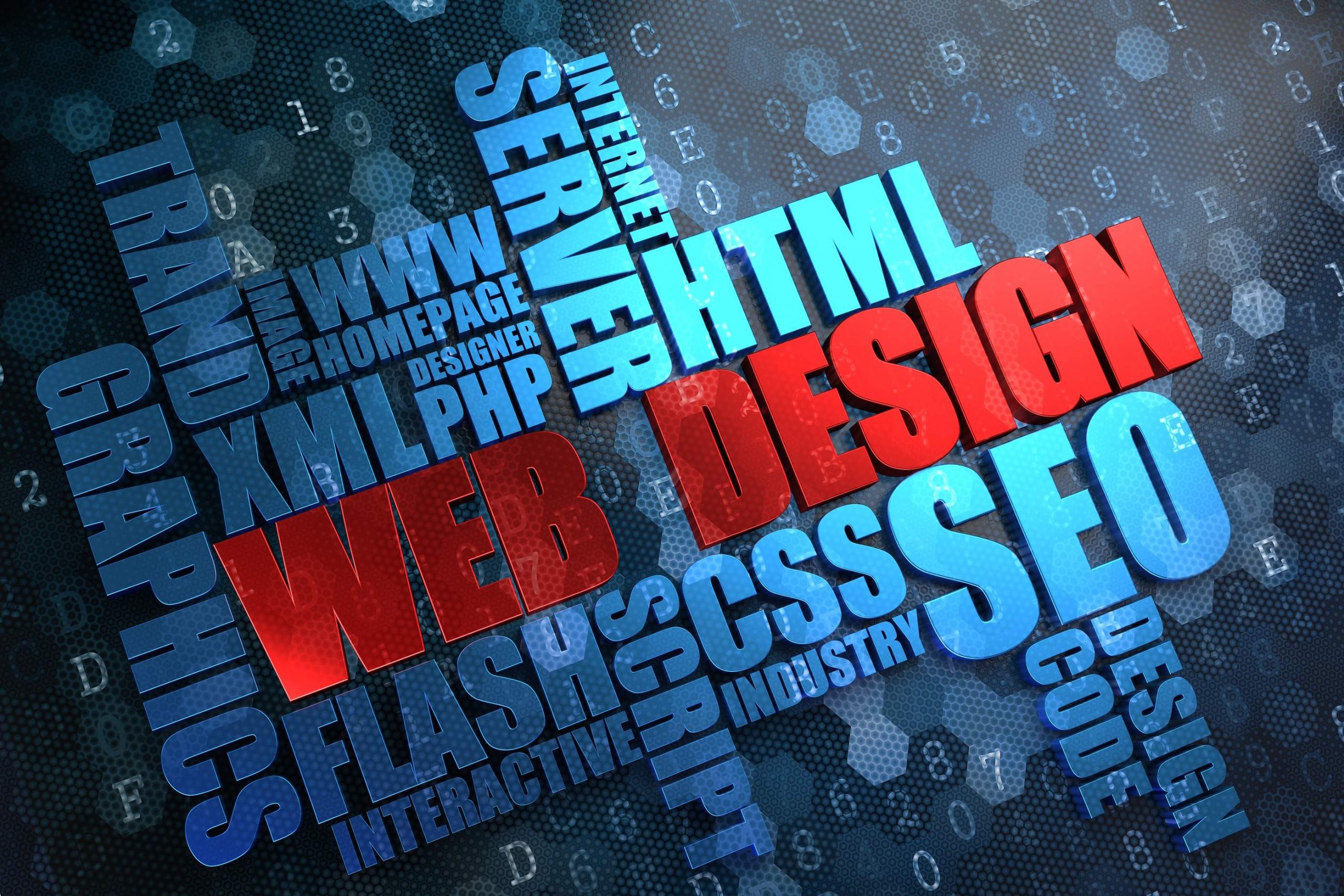 Web Design. Wordcloud Concept. | Zapp Worx Design