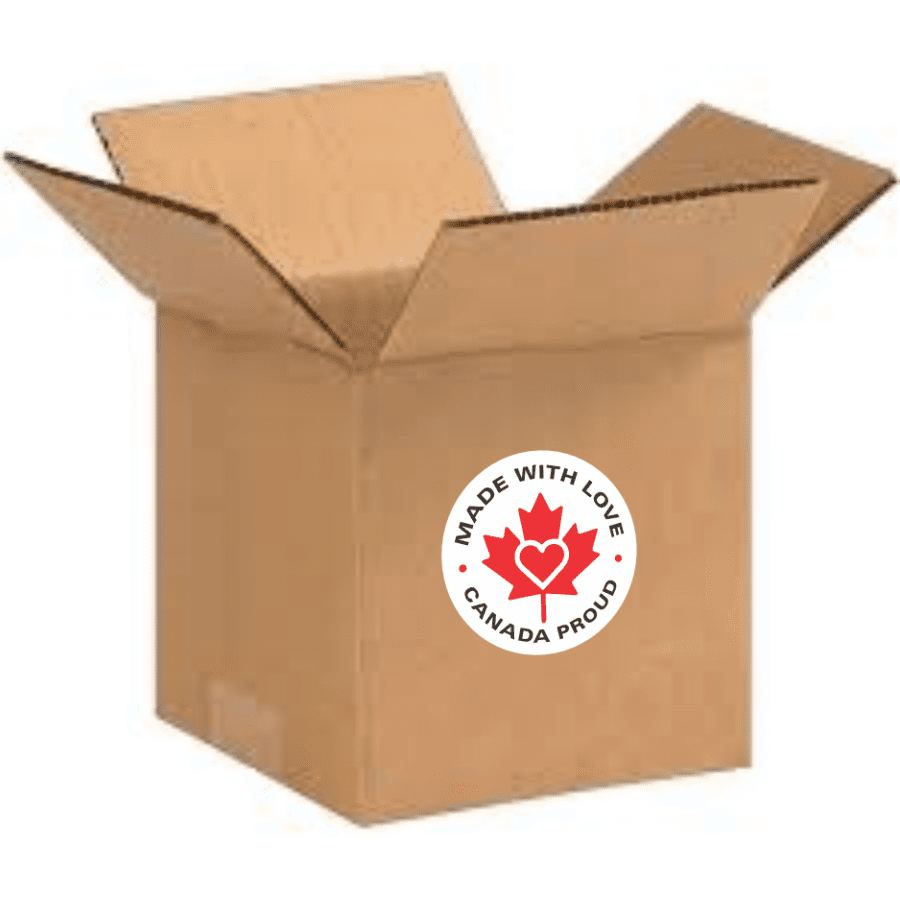 Canada Proud, Made With Love Circular Labels - Image 3
